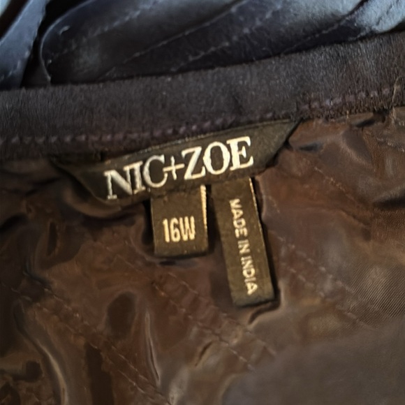 *NWT NIC+ZOE Matching Set Fiesta Skirt & Top Crinkle Cut Womens 16 Wide 1X AF403 - Picture 8 of 9